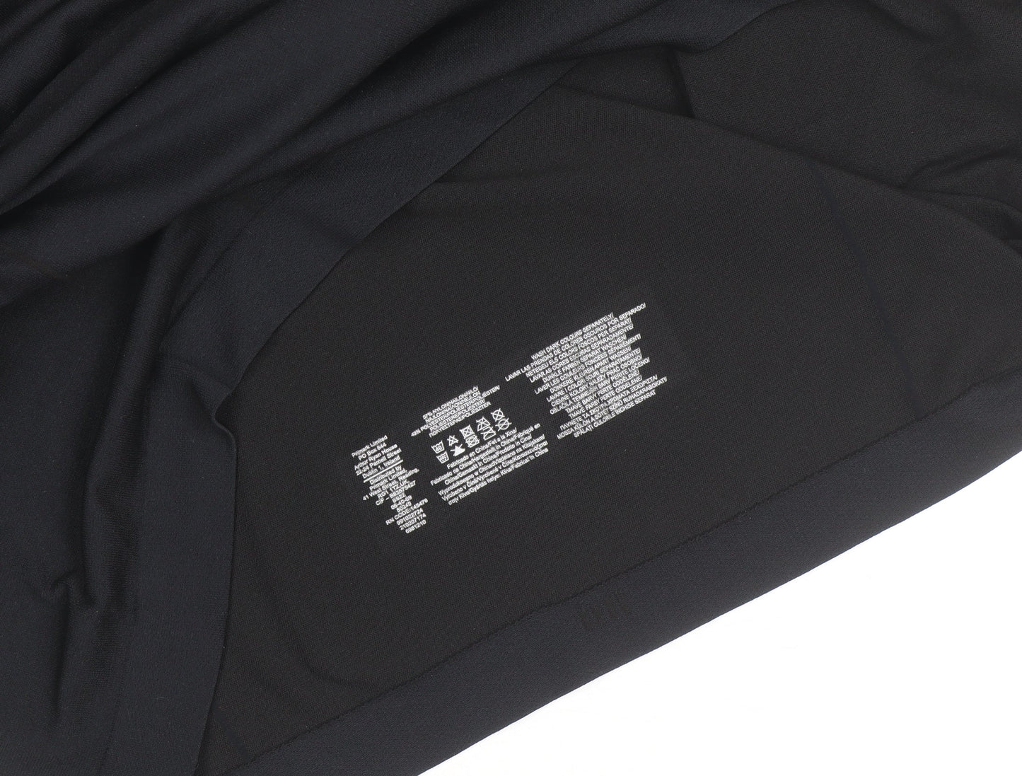 Workout Men's Black Large 1/4 Zip Athletic Track Jacket