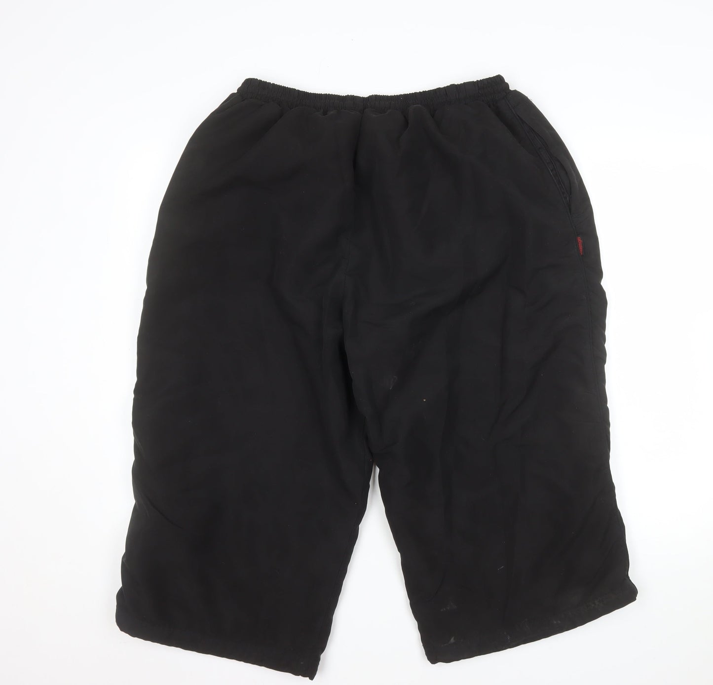 Slazenger Men's Black Athletic Shorts 2XL Elastic Waist Sportswear