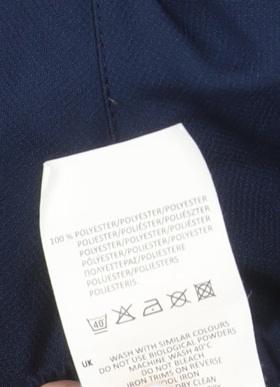 Lonsdale Men Blue 2XL Athletic Gym Training Shorts Polyester