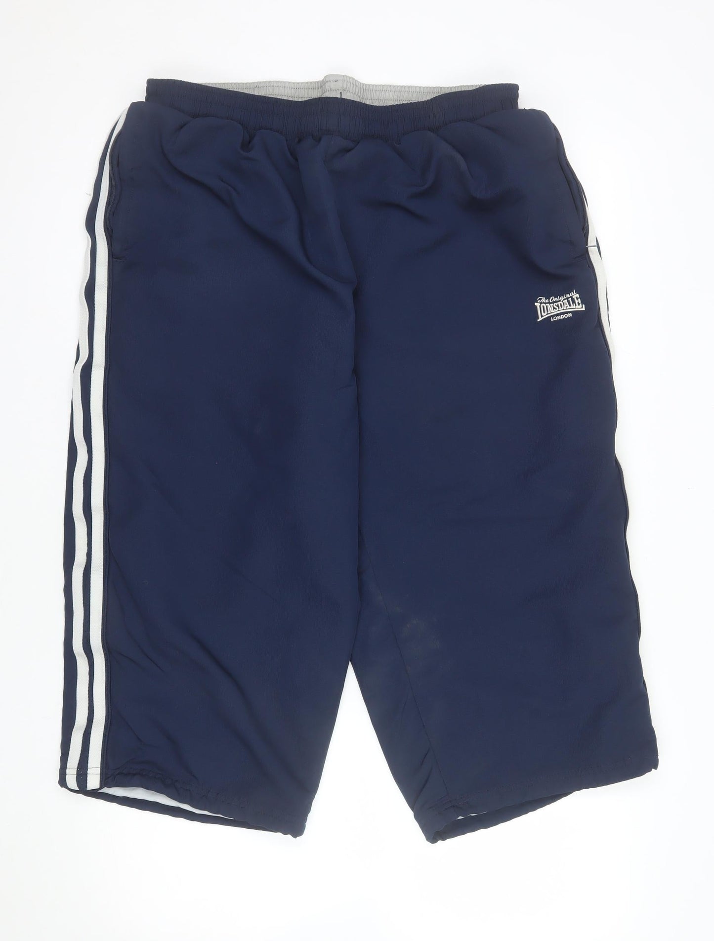 Lonsdale Men’s Blue Athletic Shorts Size XXL Polyester Quick Dry