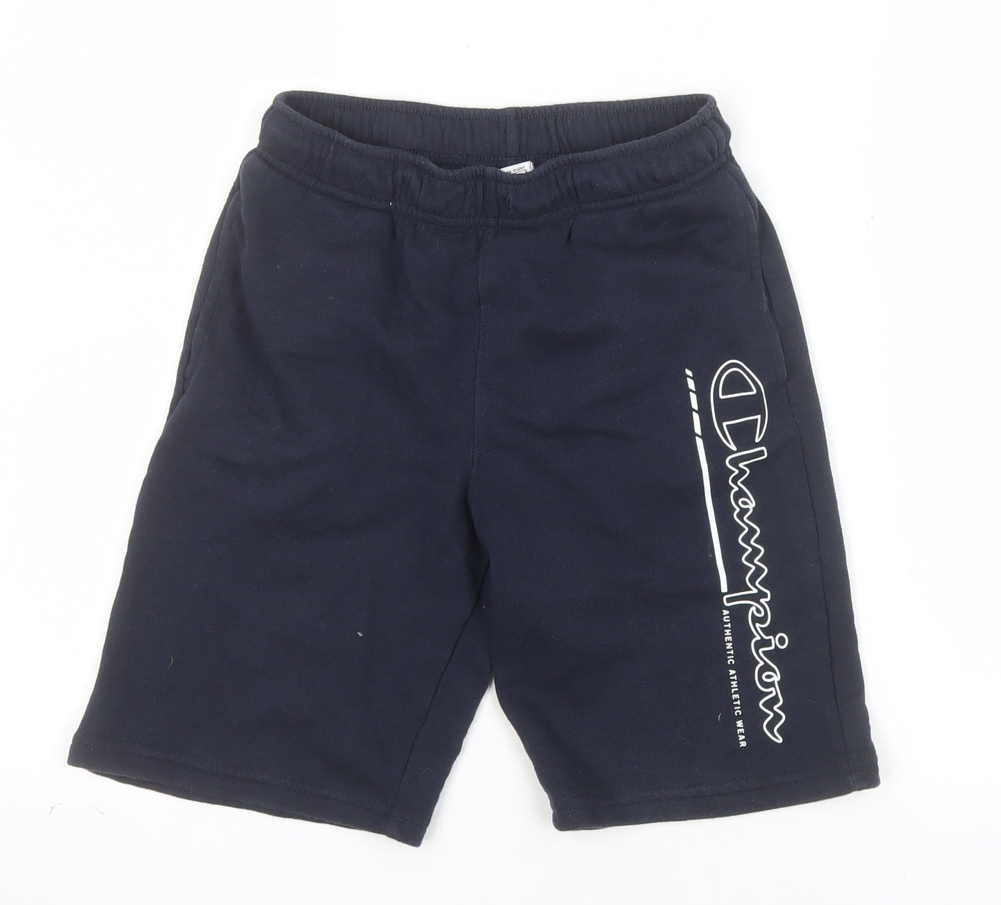 Champion Teens Black L Athletic Gym Training Shorts