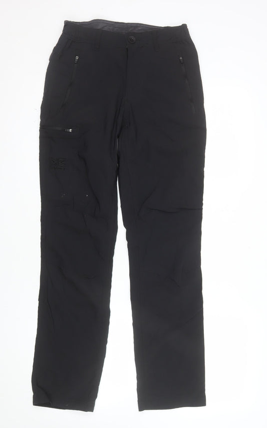 Karrimor Womens Black 2XS Cargo Stretch Travel Trousers