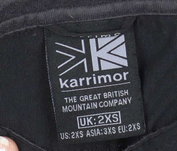 Karrimor Womens Black 2XS Cargo Stretch Travel Trousers