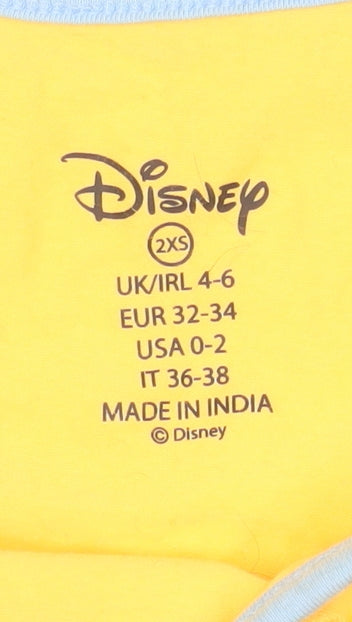 Additional view of Disney Women’s Yellow Mickey Mouse Camisole Tank Top 2XS