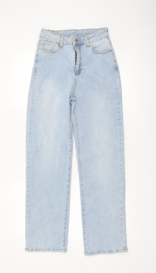NVFelix Women's Blue High Rise Straight Jeans Size S