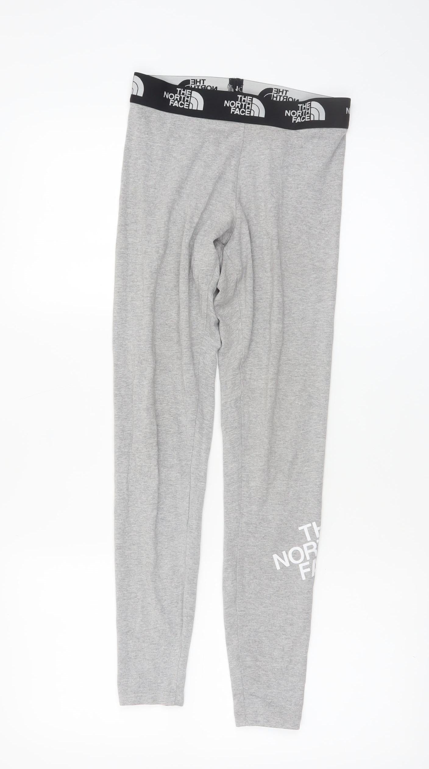 The North Face Womens Grey XS Leggings Elastic Waist Activewear