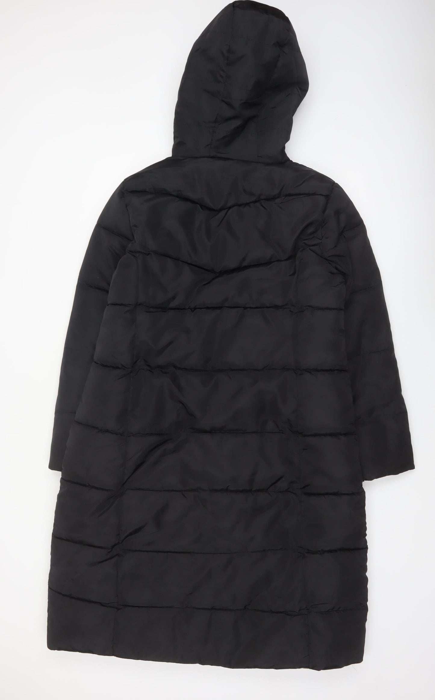 FLXJINEYU Womens Black 3XL Long Hooded Puffer Coat