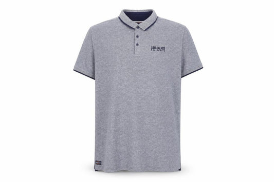SoulCal & Co Men's Grey 3XL Cotton Short Sleeve Polo Shirt