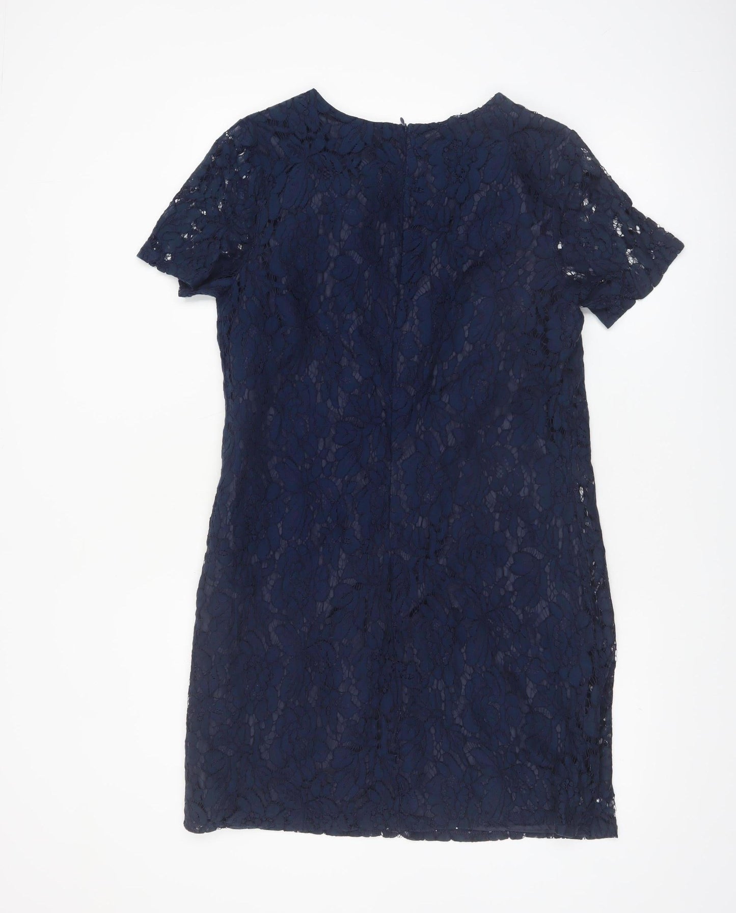 Pussycat London Women’s Blue Lace Shift Dress Size 12