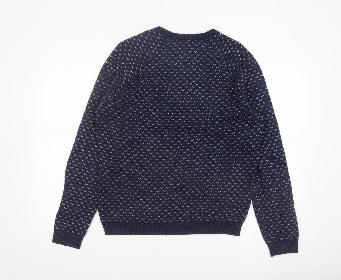 American Eagle Outfitters Men's Blue M Classic Knit Jumper