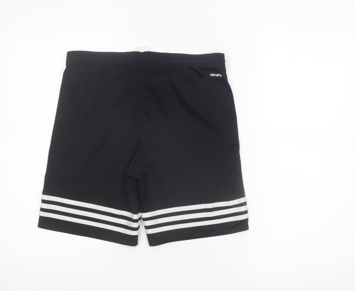 Adidas Boys Black Climalite Athletic Shorts Size YXL 164 Polyester