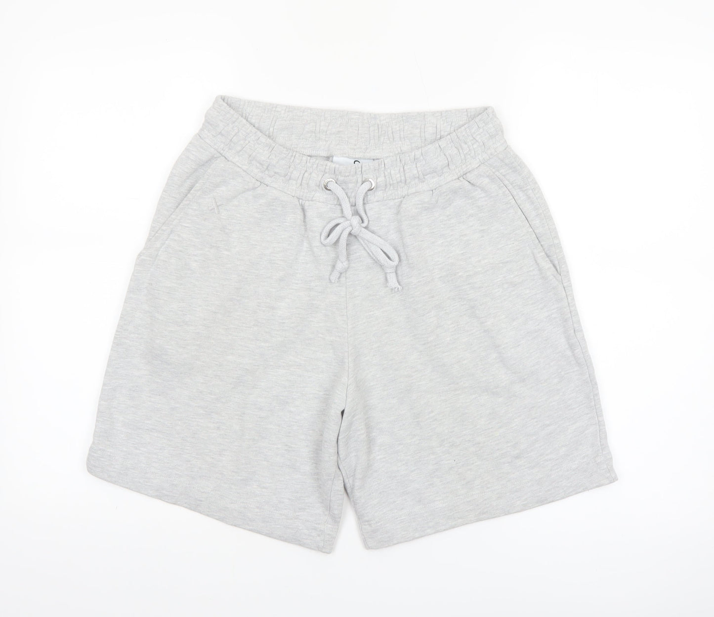 Collusion Men's Grey Sweat Shorts Size S Casual Drawstring Elastic Waist