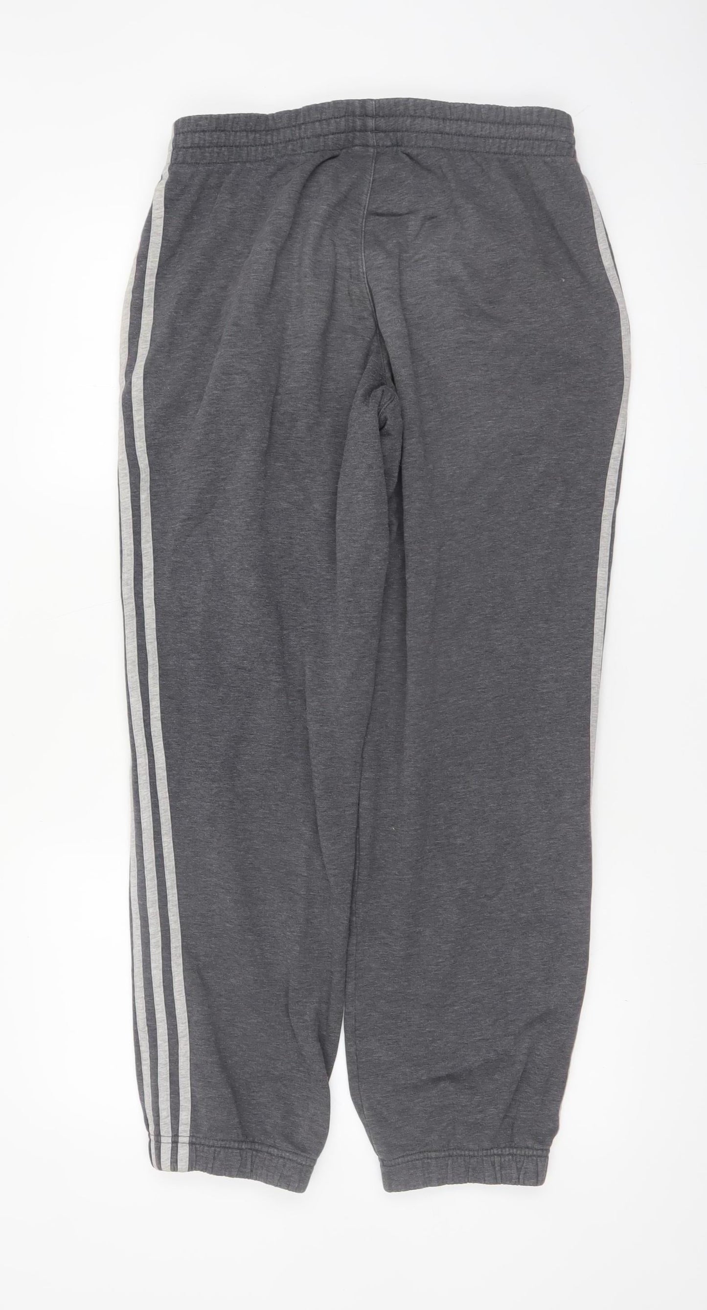 Adidas Men’s Grey Sweatpants Small Regular Fit Performance Essentials