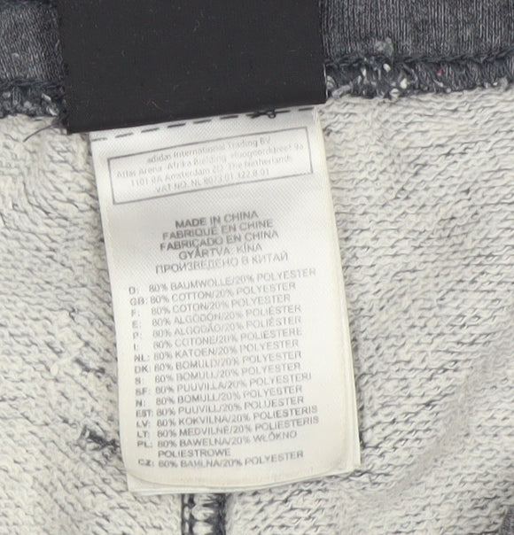 Adidas Men’s Grey Sweatpants Small Regular Fit Performance Essentials