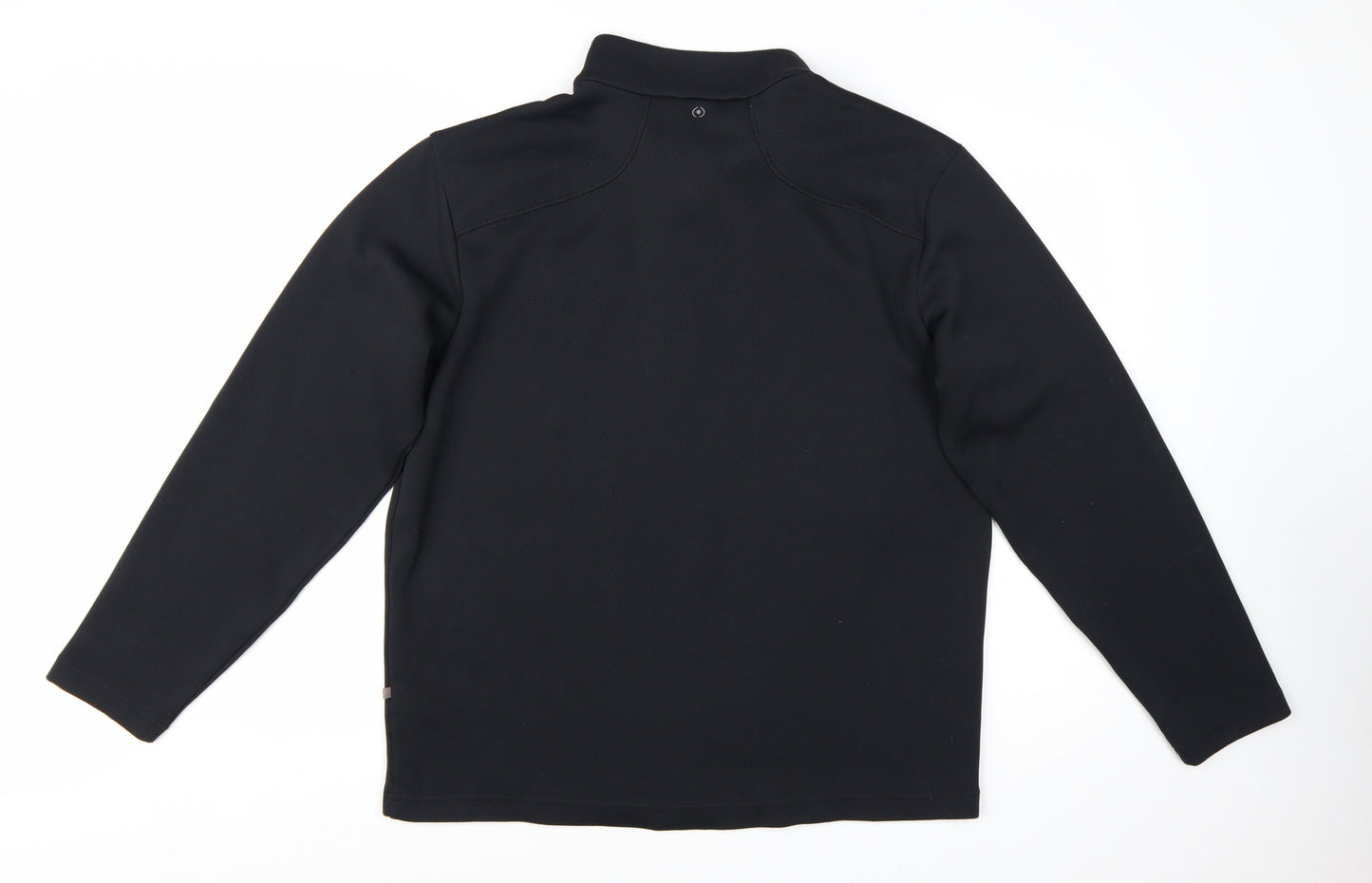 PING Men's Black XL 1/4 Zip Thermal Golf Sweatshirt