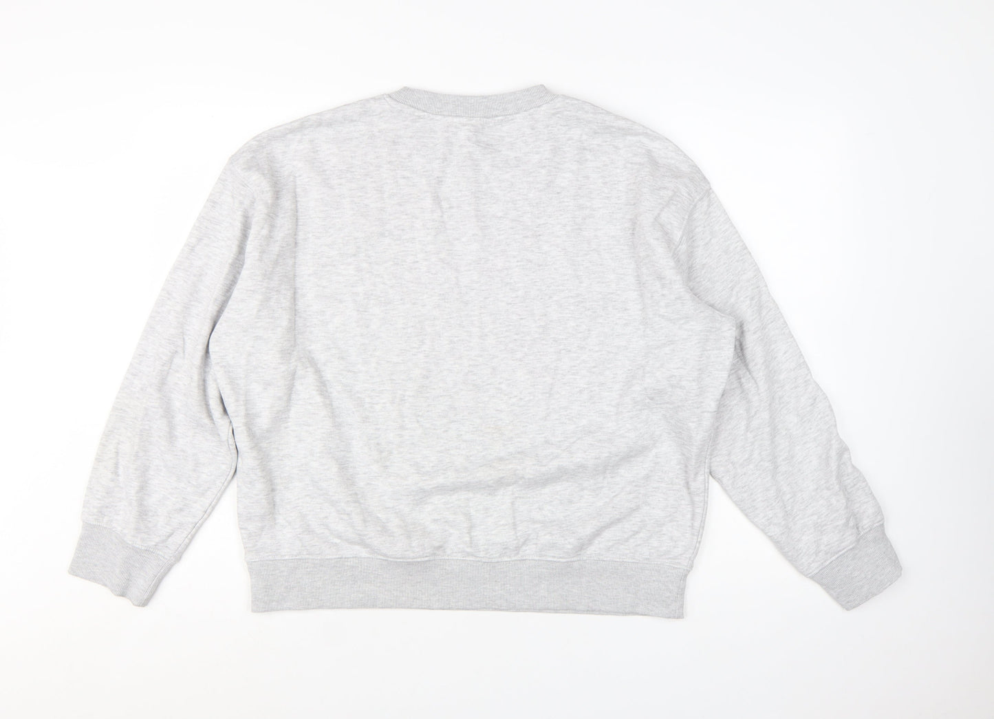 H&M Women's Grey NYC Lower Manhattan Pullover Sweatshirt Size 12