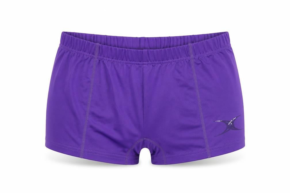Gilbert Women's Purple XS Compression Activewear Shorts