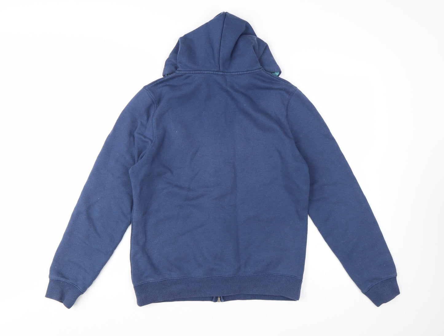Saltrock Womens Blue Full Zip Hoodie Size 12 with Logo Design