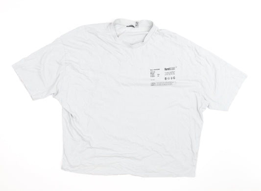 ASOS Men’s White Graphic Print City Inspire Relaxed Fit T-Shirt L