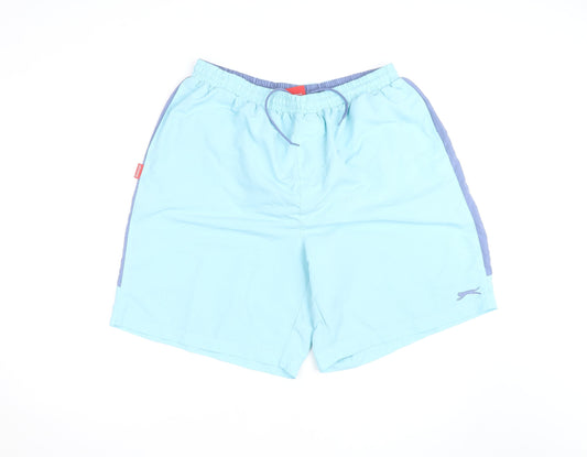 Slazenger Men's Blue Sports Swim Shorts Size 3XL Drawstring Waist