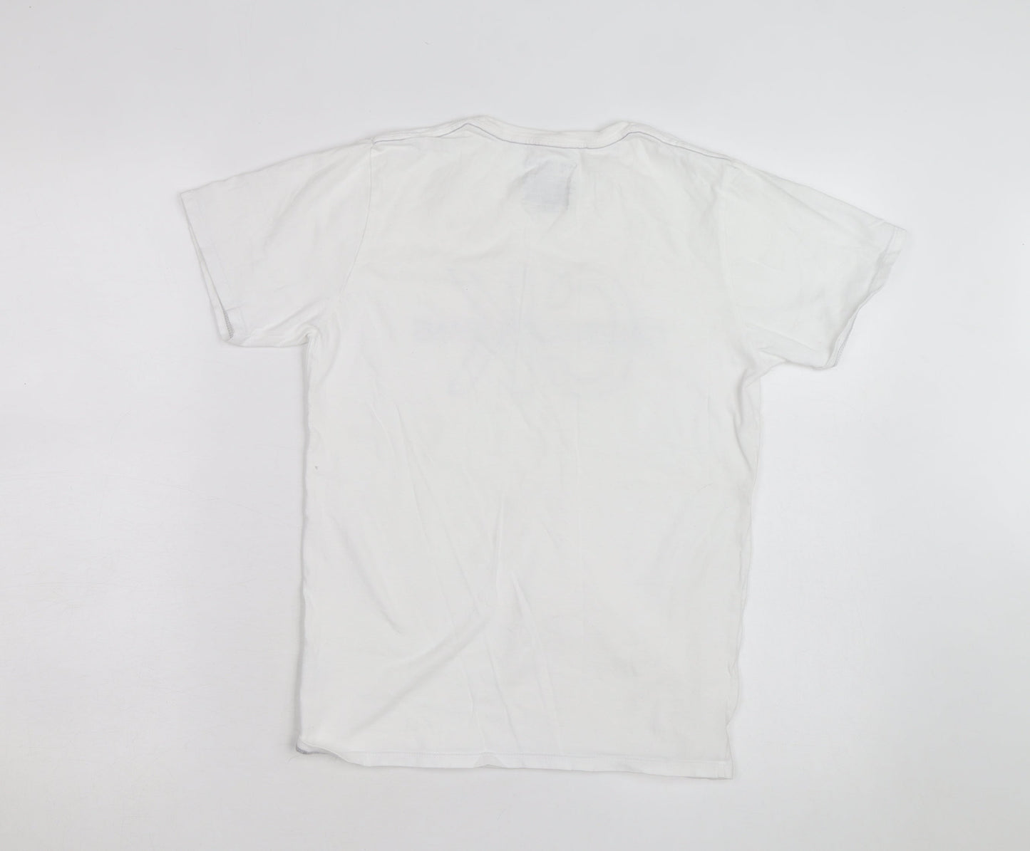 Calvin Klein Jeans Women's White Cotton T-Shirt M 10/12