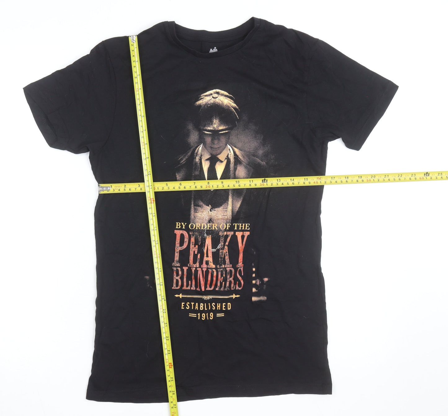 Garrison Tailors Peaky Blinders Black Men’s Small Graphic T-Shirt