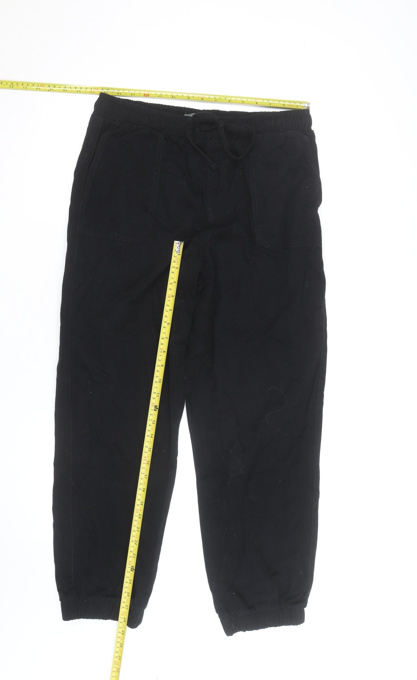 Primark Women’s Black Jogger Trousers Size 14 Cotton Blend