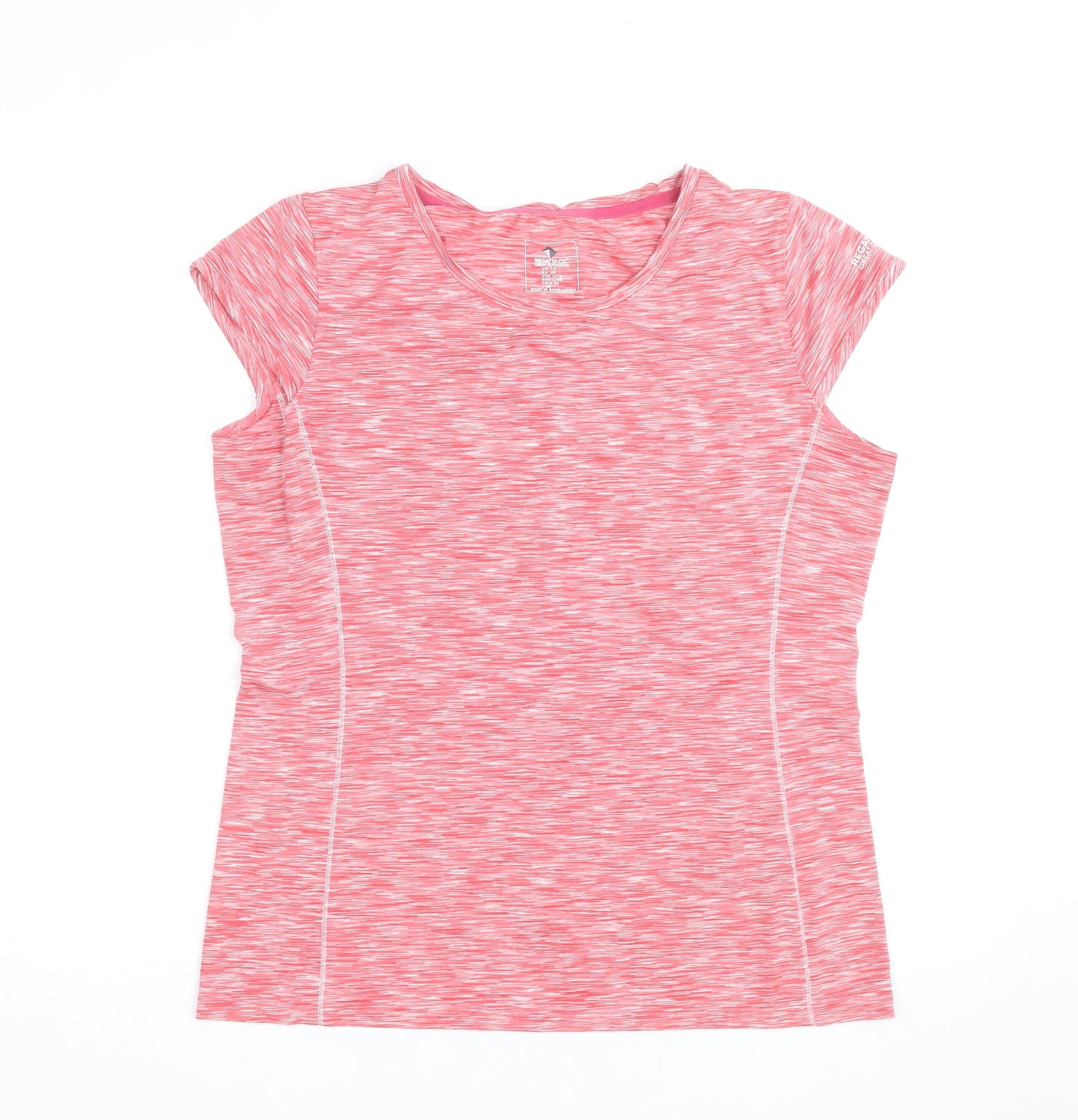 Regatta Womens Pink Short Sleeve Activewear T-Shirt Size 14