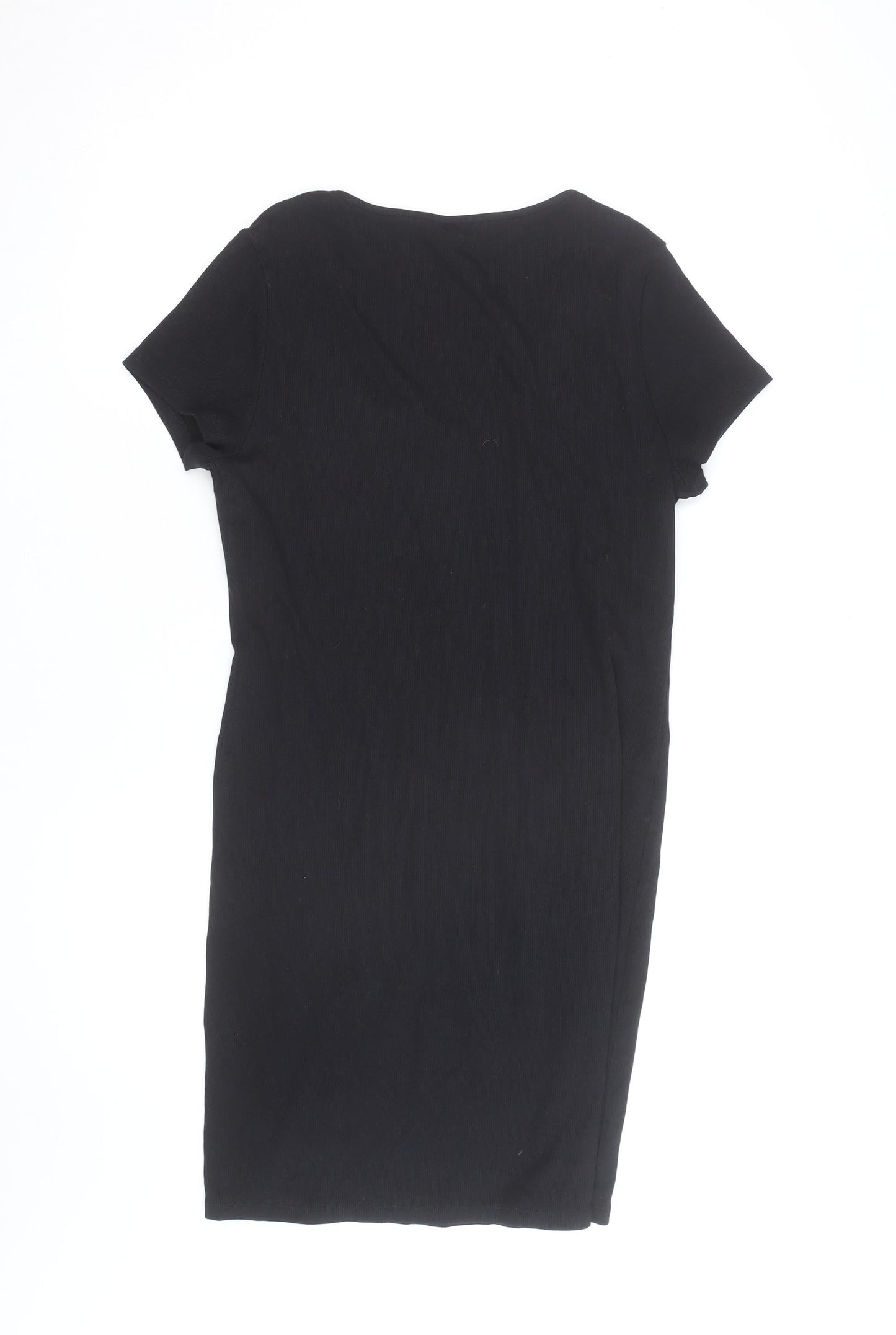 New Look Women’s Black Bodycon Knee Length Dress Size 18
