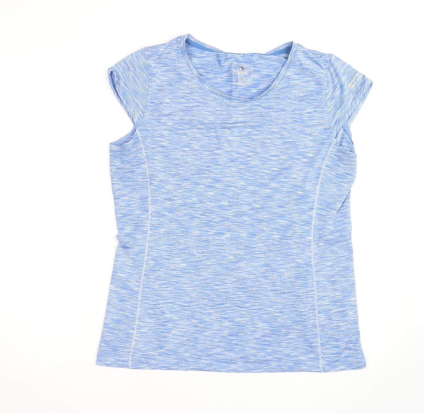 Regatta Women's Blue Short Sleeve Active T-Shirt Size 10