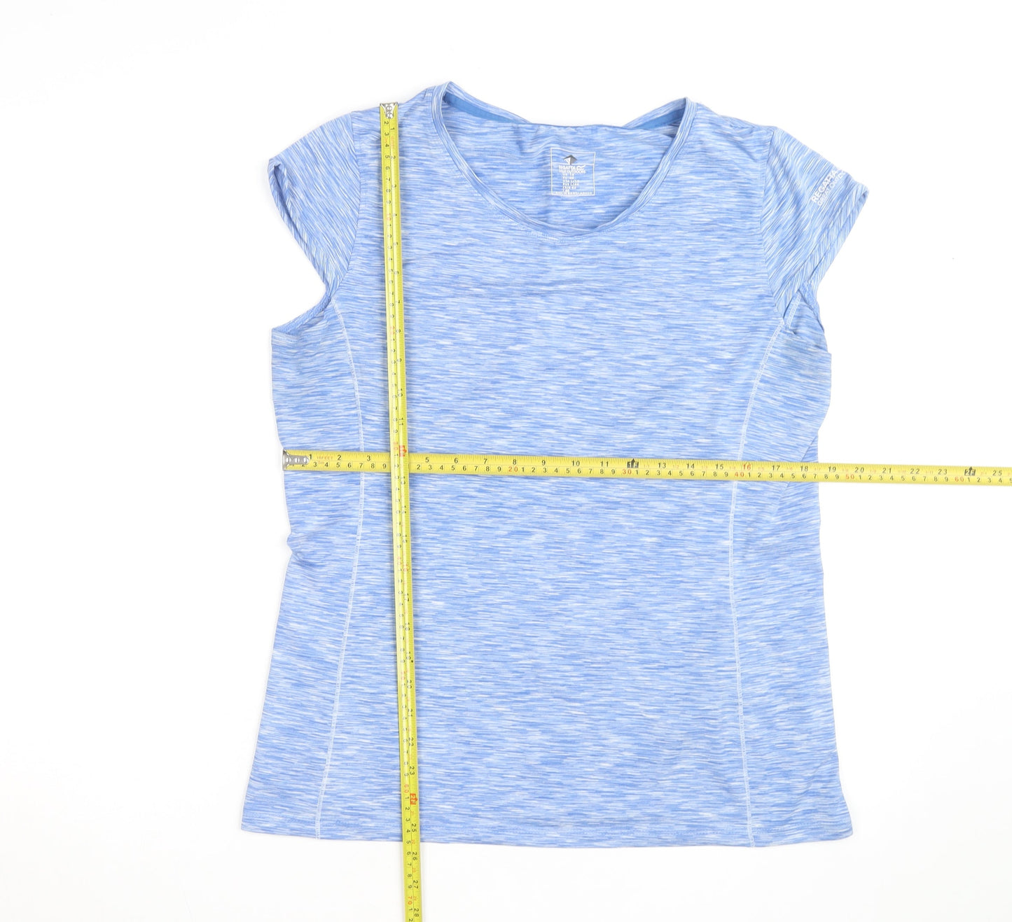 Regatta Women's Blue Short Sleeve Active T-Shirt Size 10