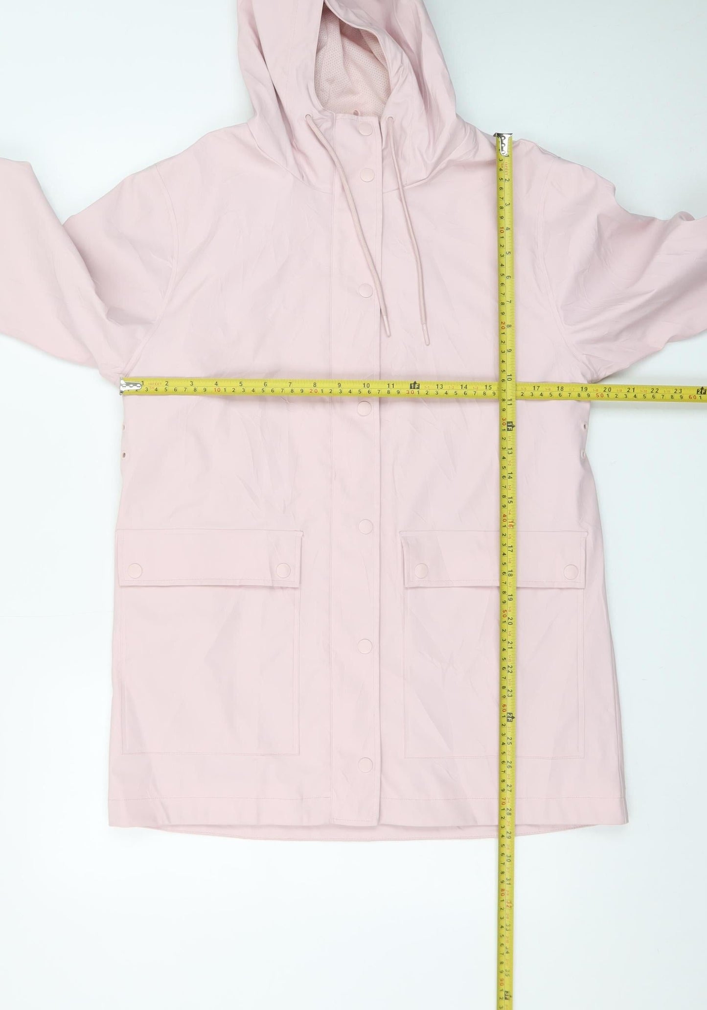 Marks and Spencer Women’s Pink Hooded Waterproof Rain Coat Size 10