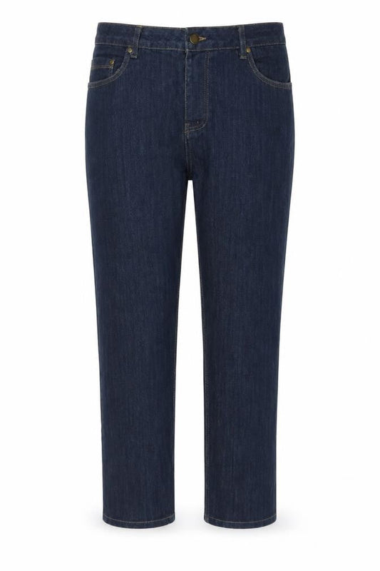 Front view of Denim Co. Women’s Blue Slim Fit Straight Jeans W36 L32