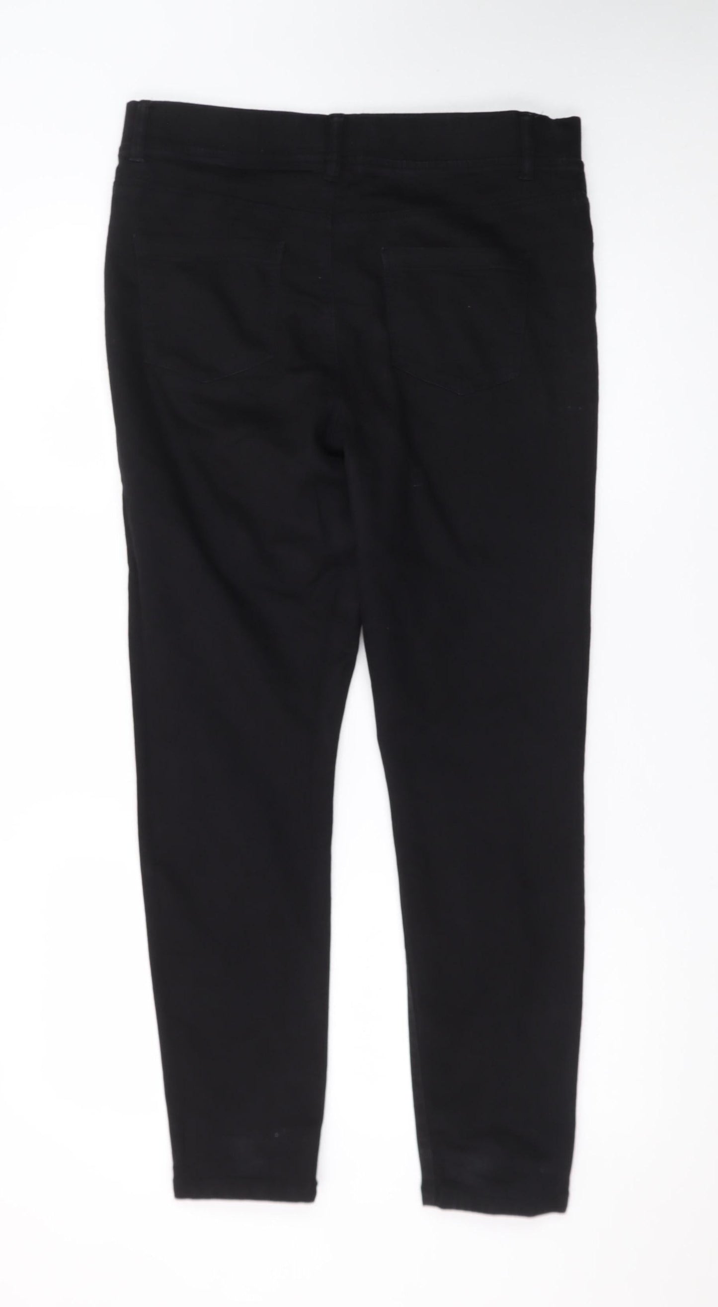 Pep&Co Women’s Black Size 14 Skinny Jeans Stretch Denim
