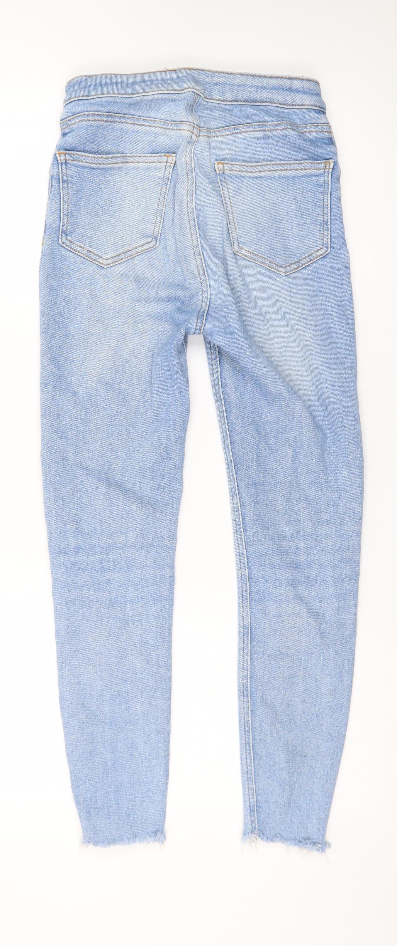 New Look Women’s Blue Hallie Skinny Stretch Jeans Size 8
