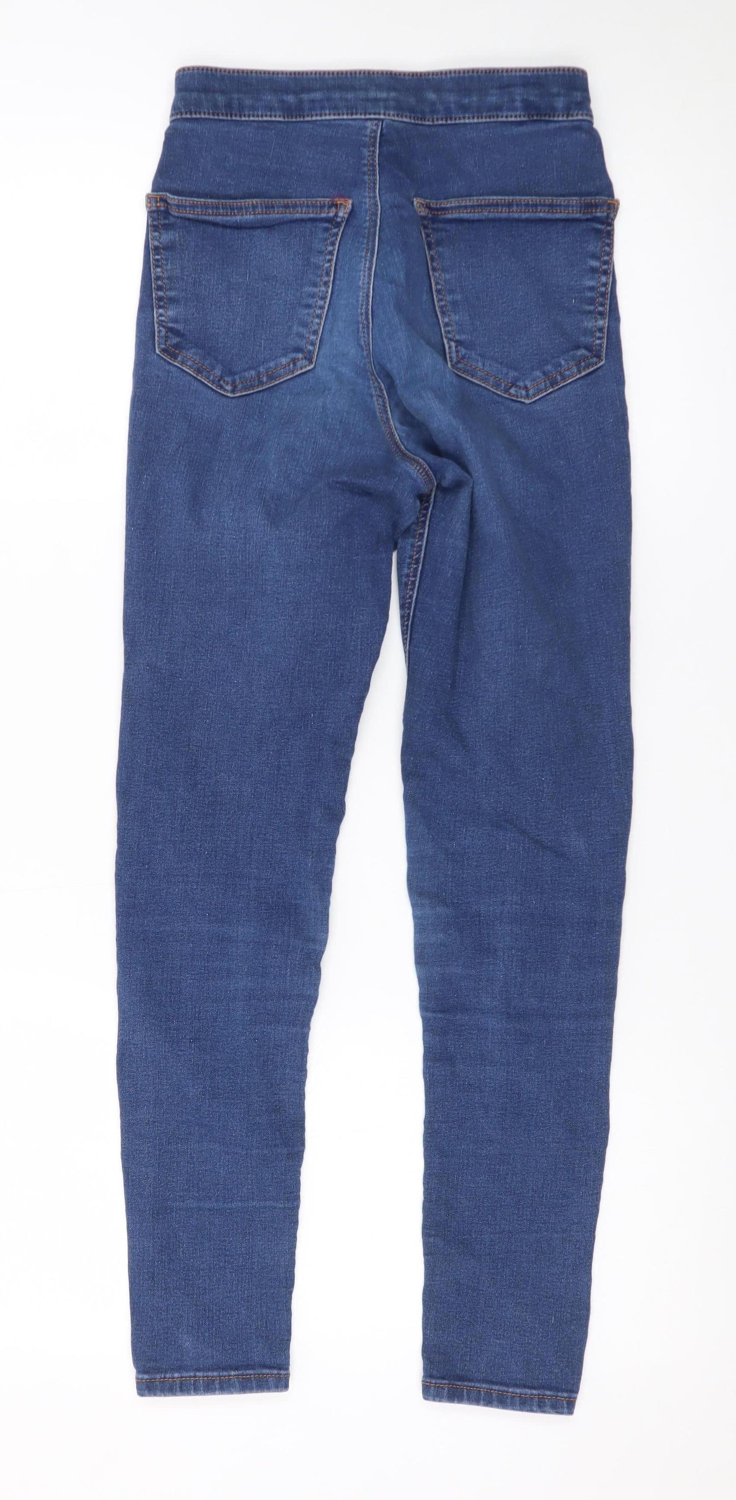 Topshop Women’s Blue Joni Jegging Jeans Size 8 W25 L30 Skinny Fit