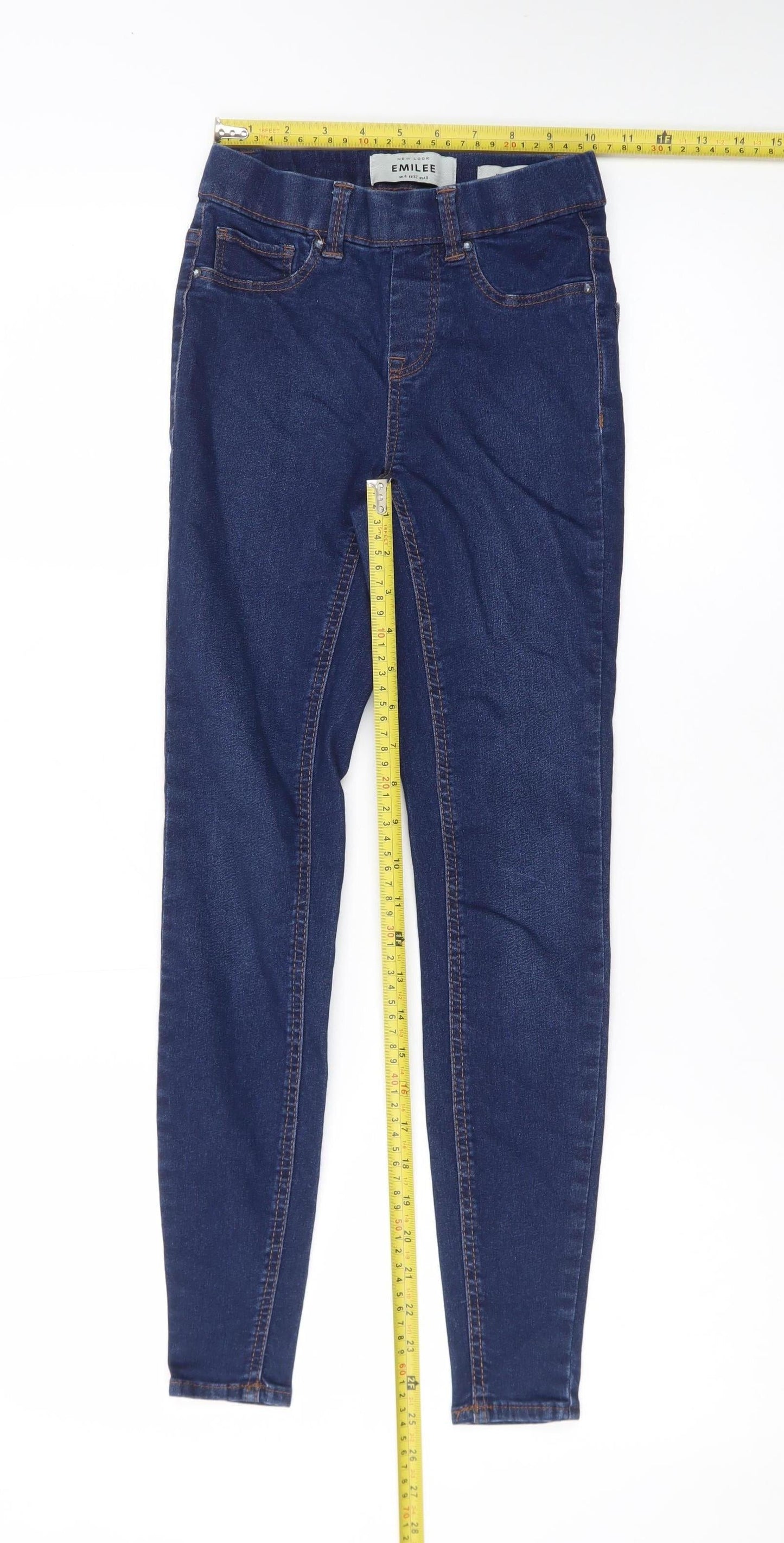 New Look Emilee Women Blue Size 4 Slim Jegging Jeans