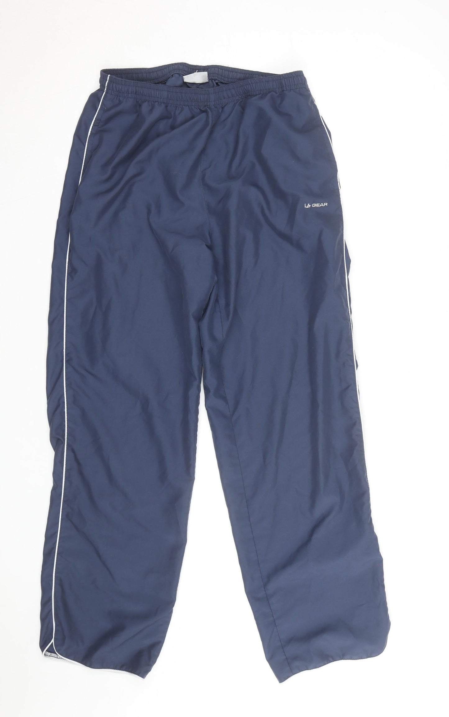 LA Gear Womens Blue Size 14 Track Pants Lightweight Activewear Trousers