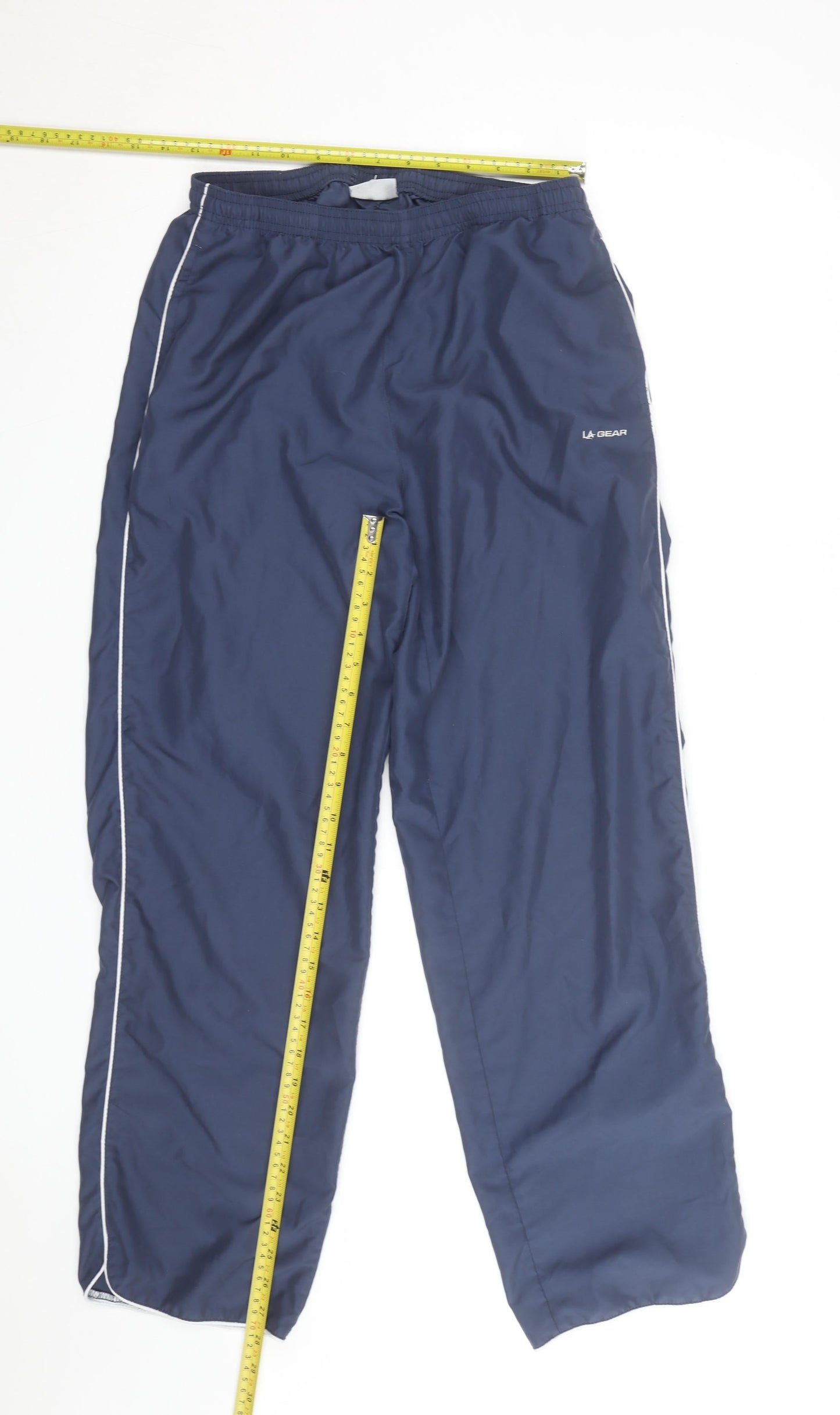 LA Gear Womens Blue Size 14 Track Pants Lightweight Activewear Trousers