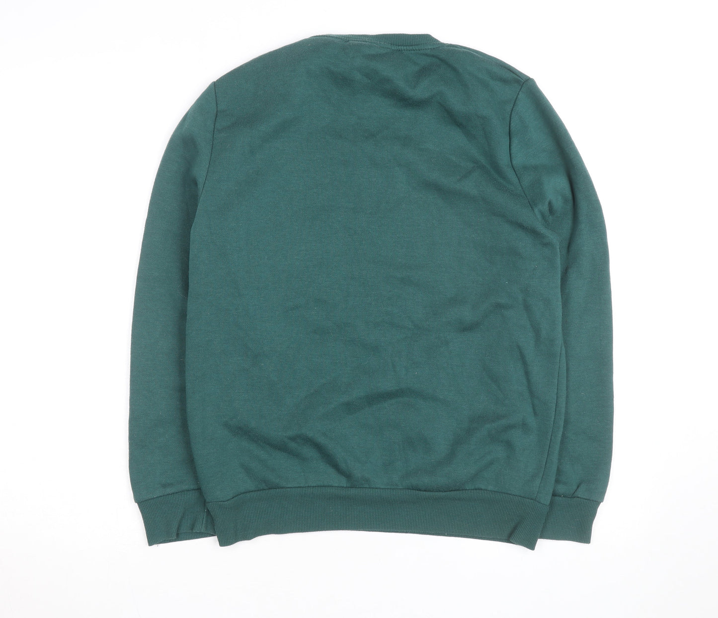 Disney Men's Green Mickey Mouse Graphic Pullover Sweatshirt Size S