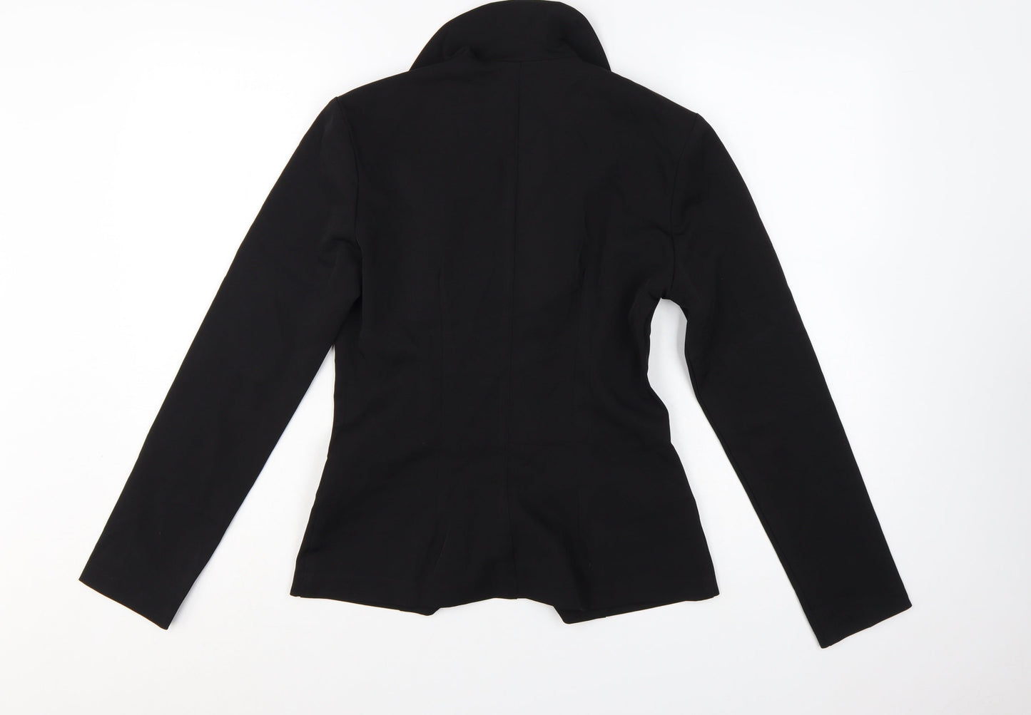 Breakin' Loose Black Fitted Blazer Women Size 4 Classic Single-Breasted Jacket
