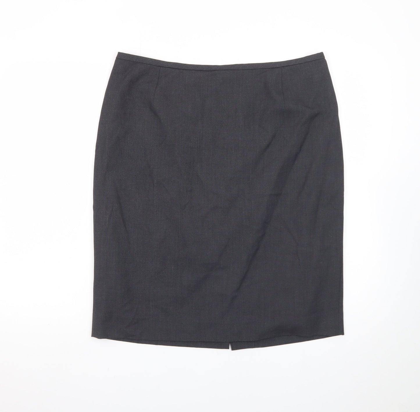 Calvin Klein Women's Black Size 14 Pencil Skirt Workwear