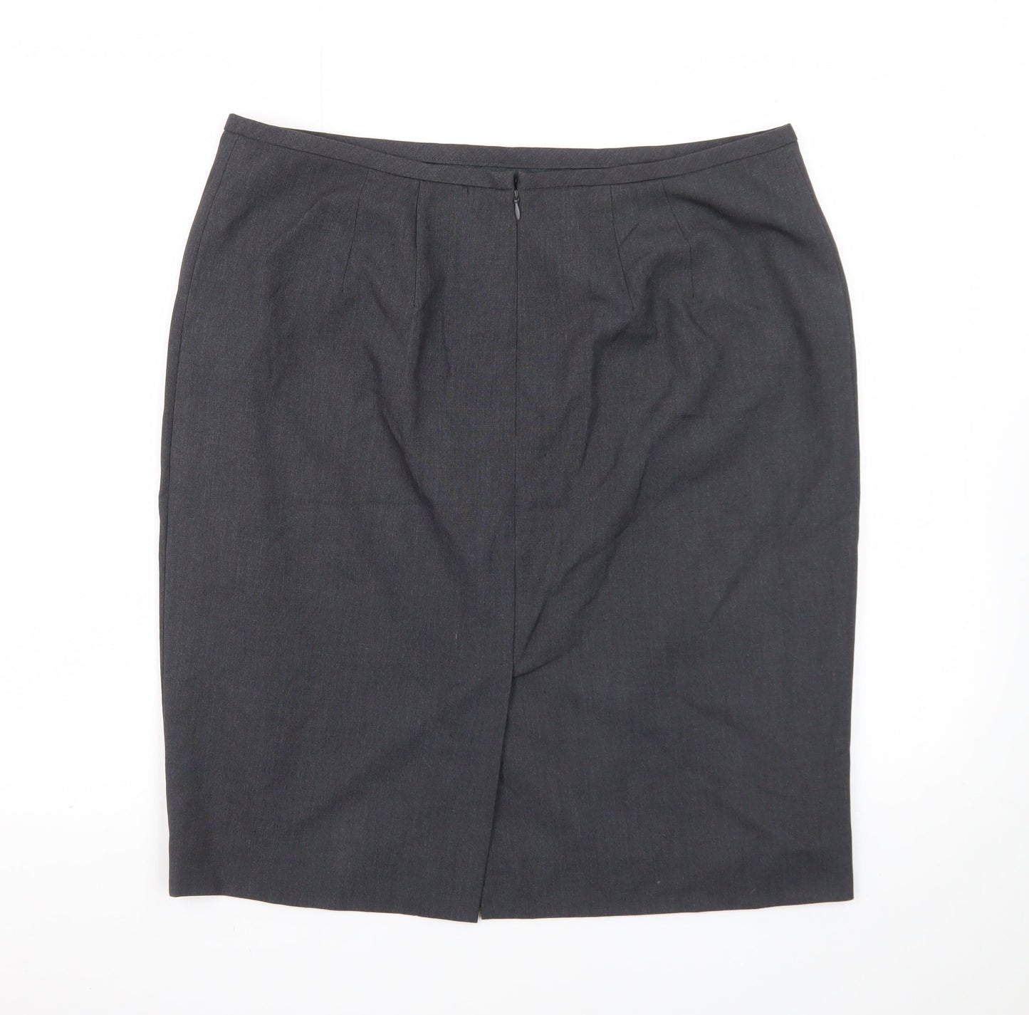 Calvin Klein Women's Black Size 14 Pencil Skirt Workwear