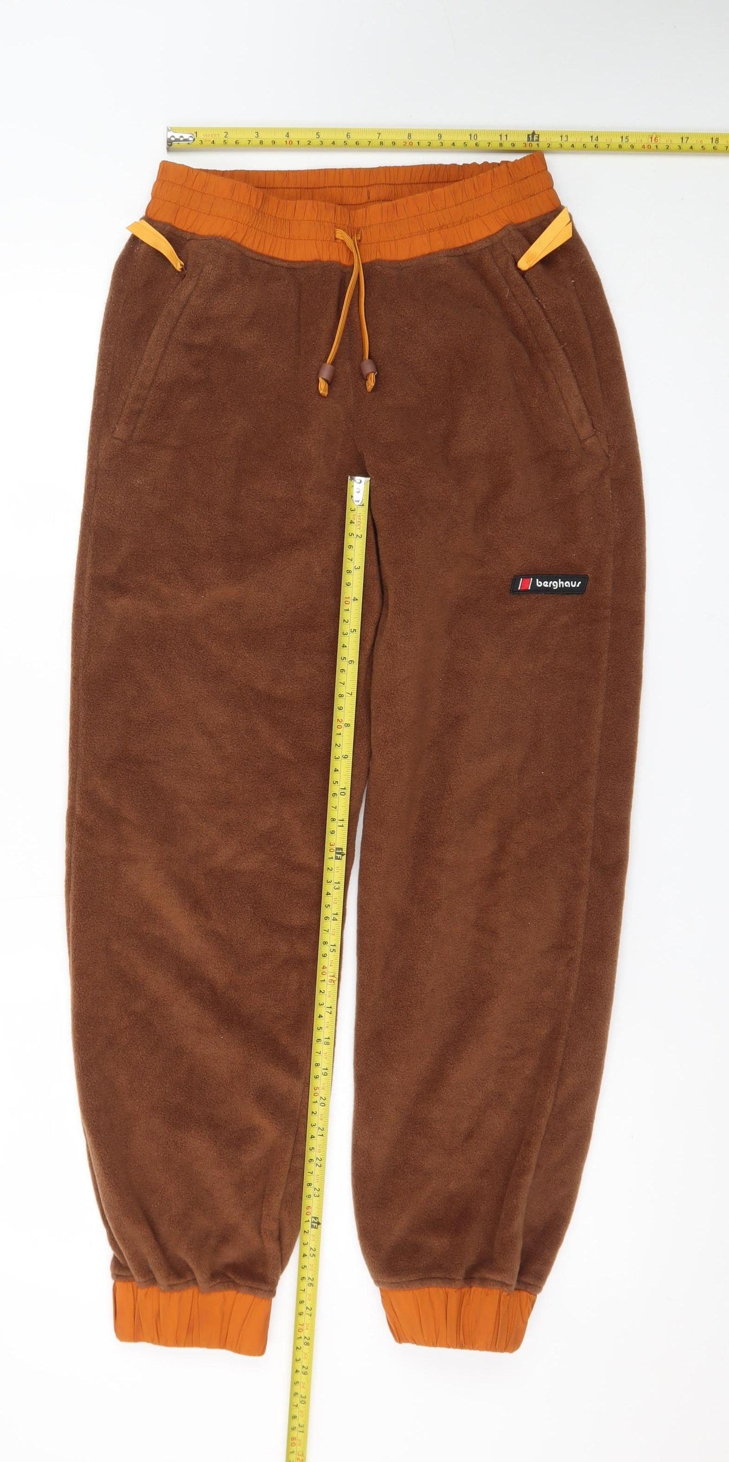 Berghaus Men's Brown Fleece Jogger Trousers Size S
