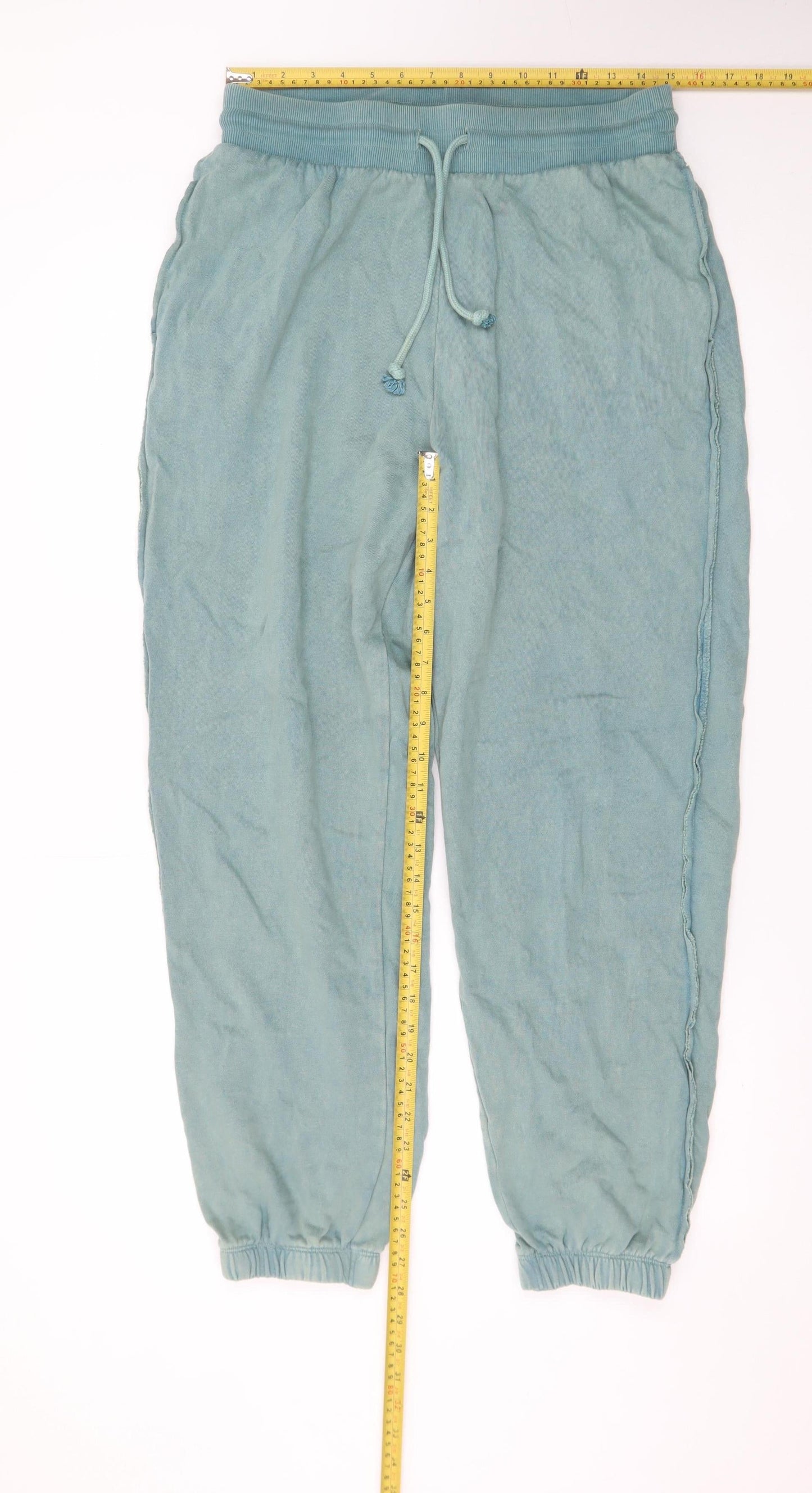 ASOS DESIGN Men's Green Jogger Trousers Size S Casual Cotton
