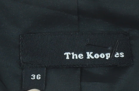 The Kooples Women's Purple Floral Single-Breasted Blazer Size 8