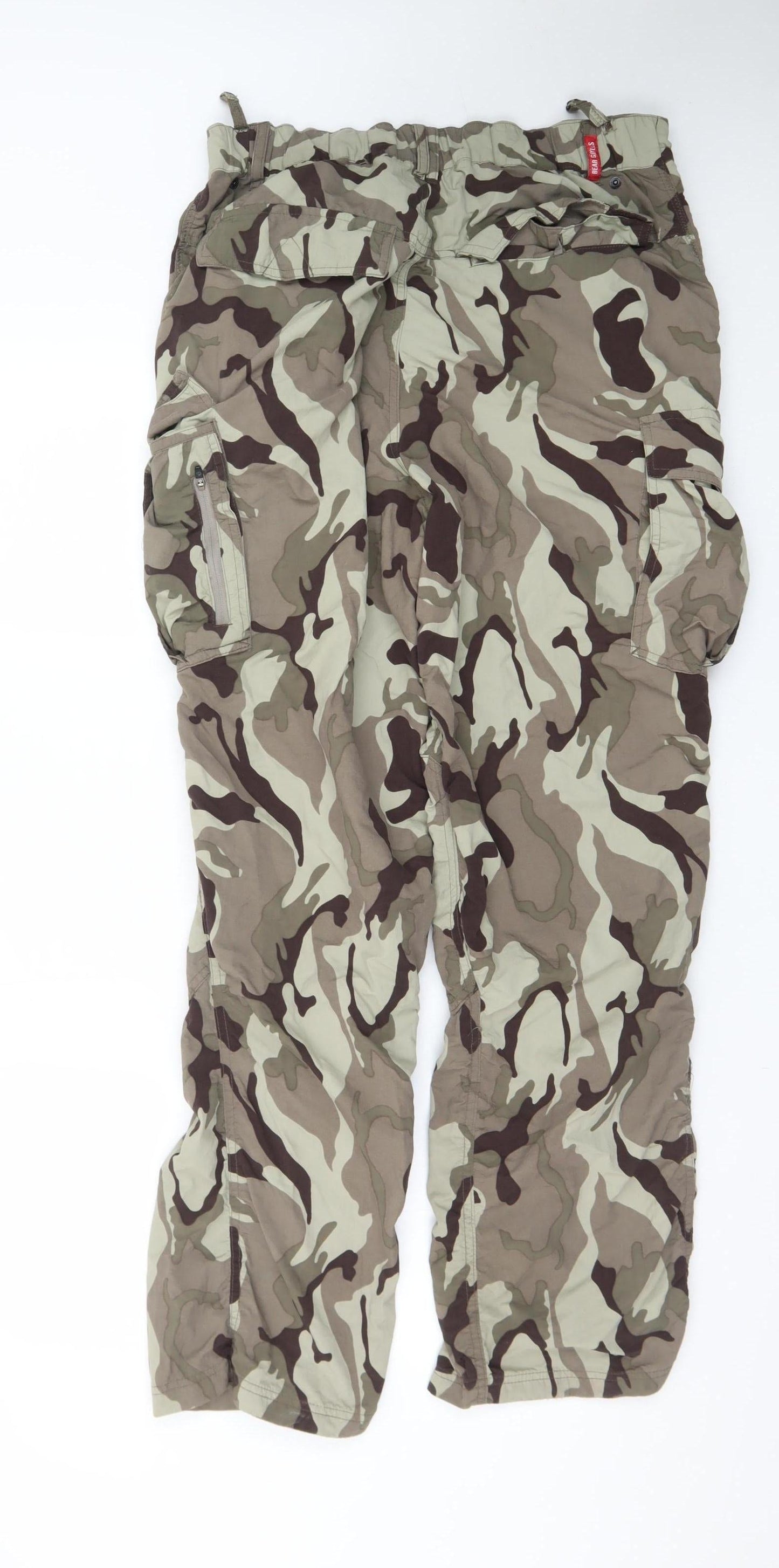 Craghoppers Bear Grylls Men's Green Camouflage Cargo Trousers 34in
