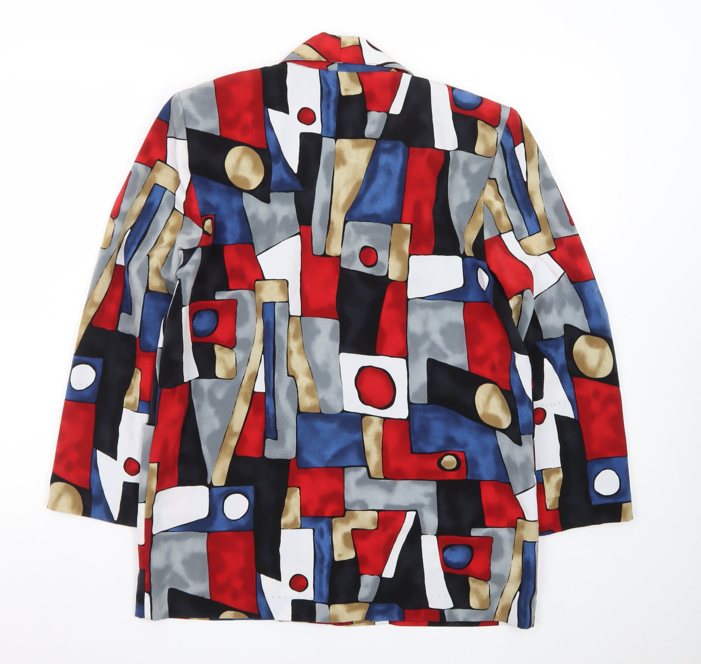 Kensington Square Women’s Multicoloured Geometric Petite Blazer S