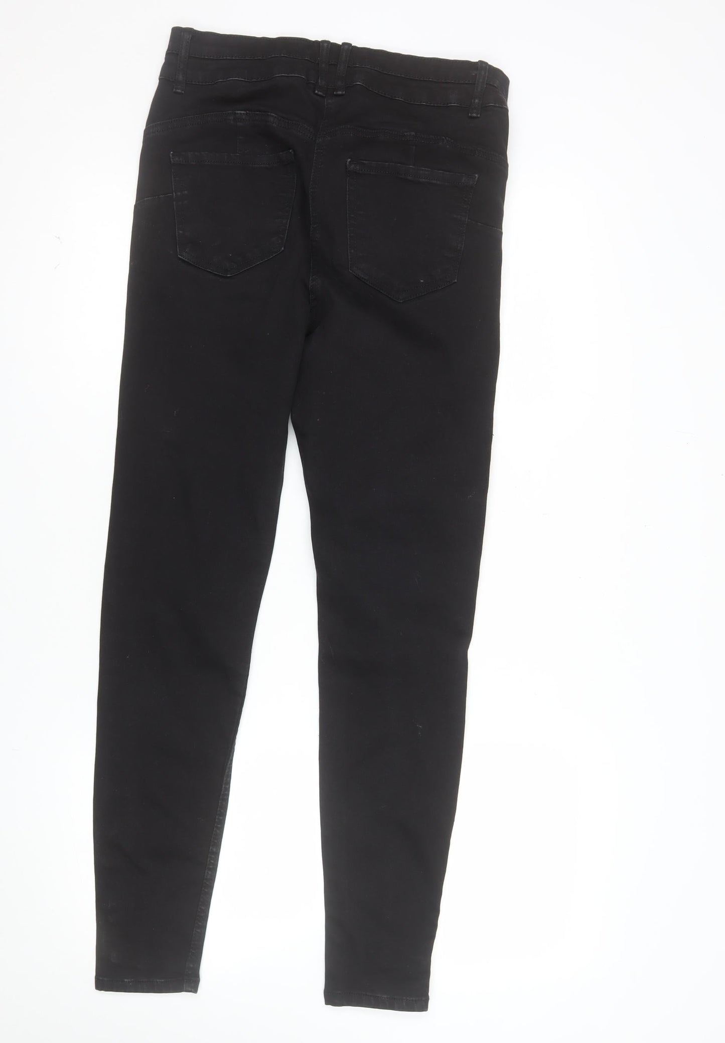 Falmer Heritage Women’s Black Skinny Jeans Size 12 Slim Stretch Denim