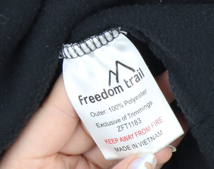 Freedom Trail Women's Black Fleece Bodywarmer Gilet Size 16